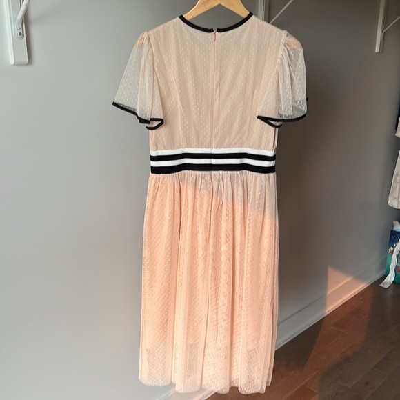 Sequin champagne flower dress - Picture 2 of 2